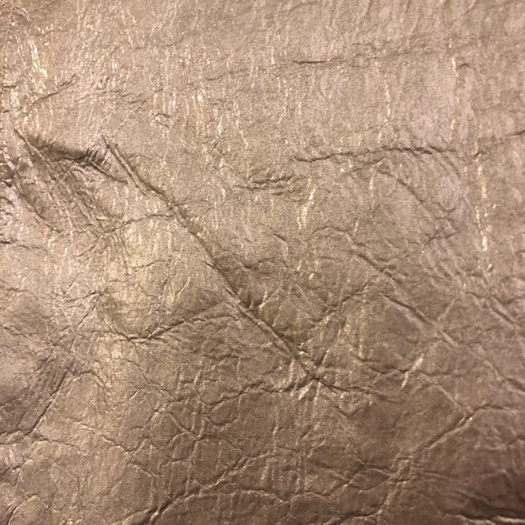 Rag & Bone Moss Leather Skirt in Metallic Silver - Picture 13 of 16